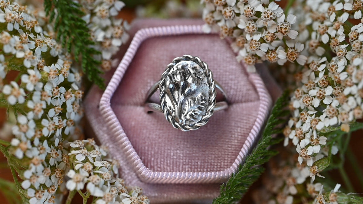 Yarrow ring - size 10