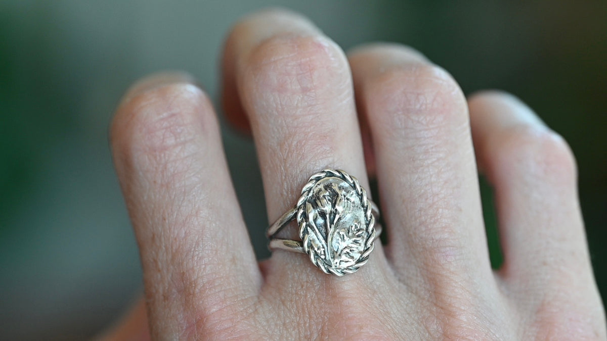 Yarrow ring - size 10