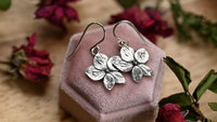 Hydrangea earrings