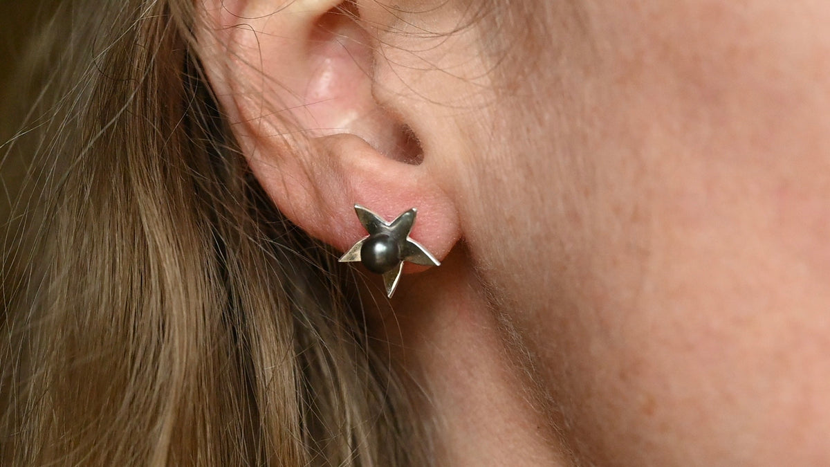 Deadly nightshade earrings