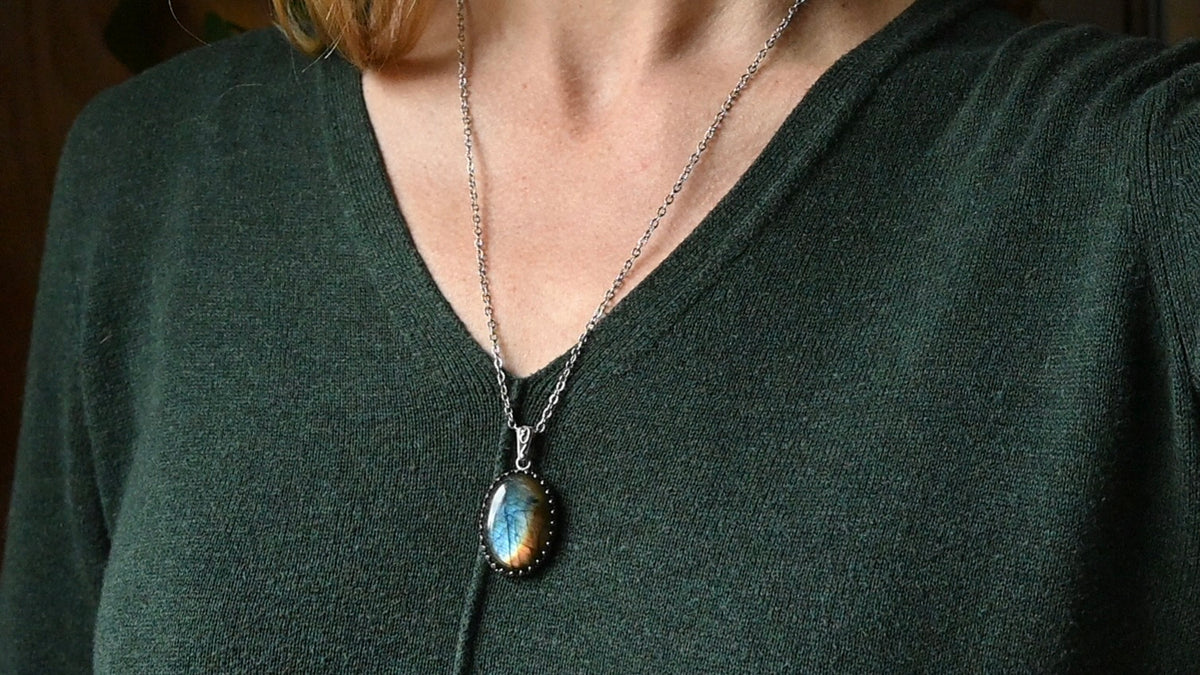 Aurora Borealis necklace #2