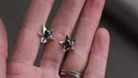 Deadly nightshade earrings