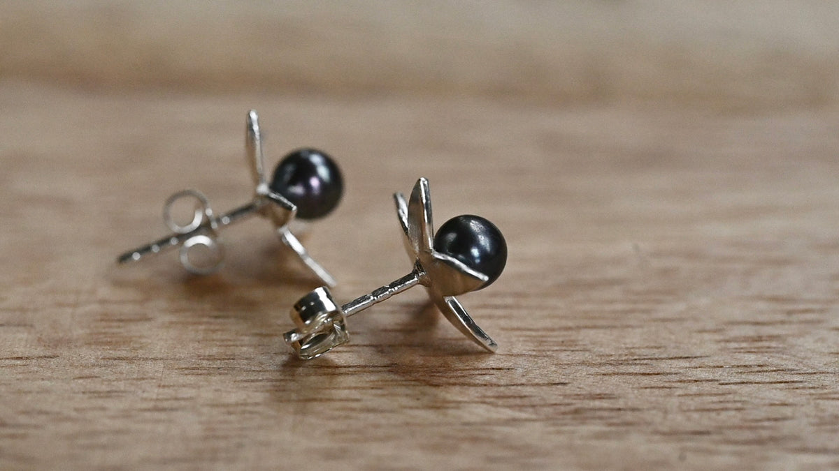 Deadly nightshade earrings