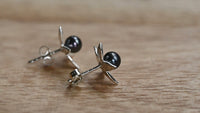 Deadly nightshade earrings