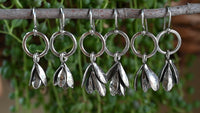 Succulent earrings