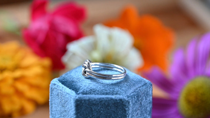 Belay knot ring