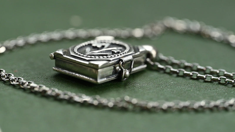 Snowdrop book locket