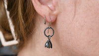 Succulent earrings