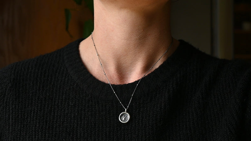 "Ever Gay" squirrel seal necklace