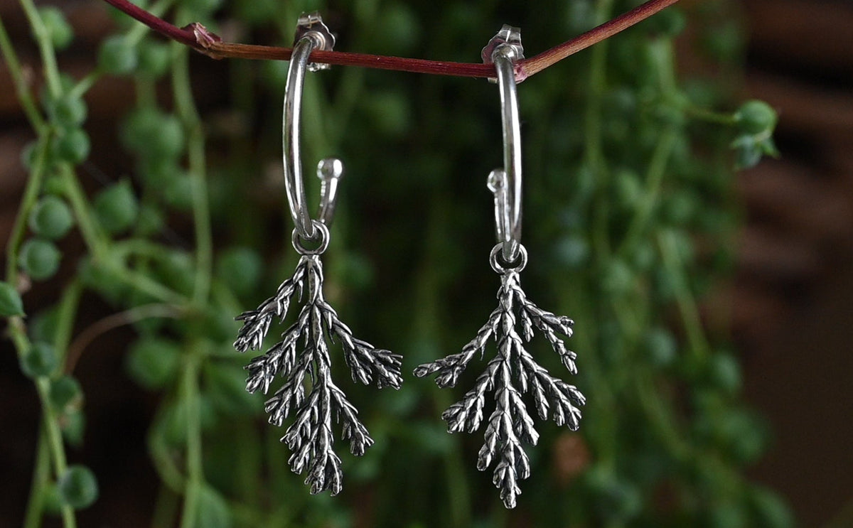 Juniper hoop earrings