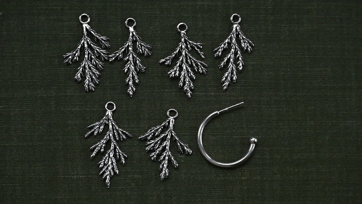 Juniper hoop earrings