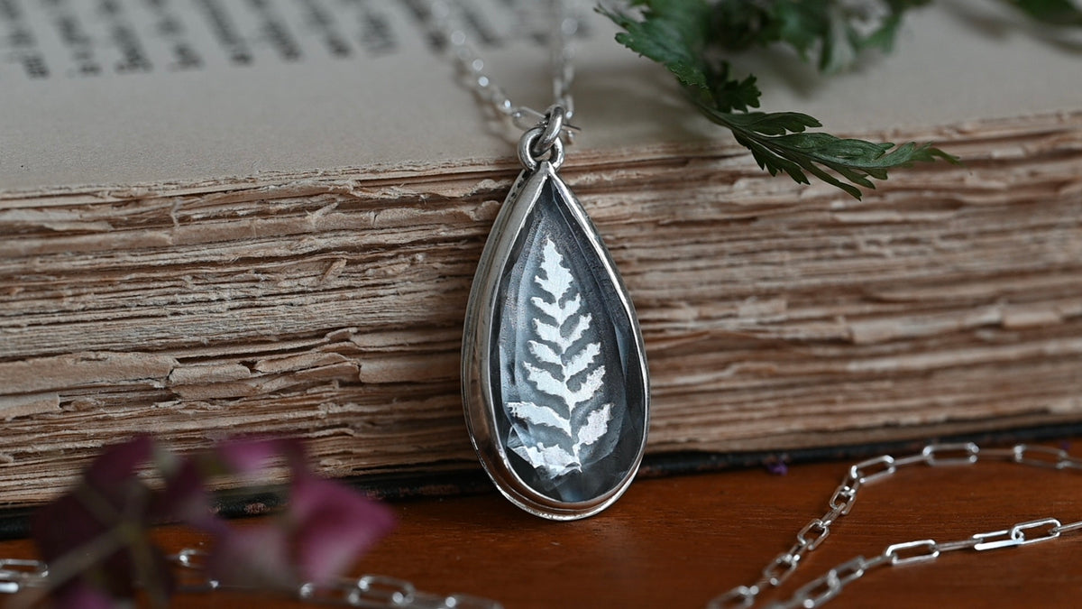 Fern necklace