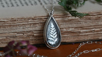 Fern necklace