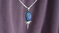 Lapis Lazuli star pendant
