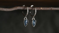 Kyanite hoops