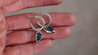 Kyanite hoops