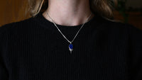 Lapis Lazuli star pendant