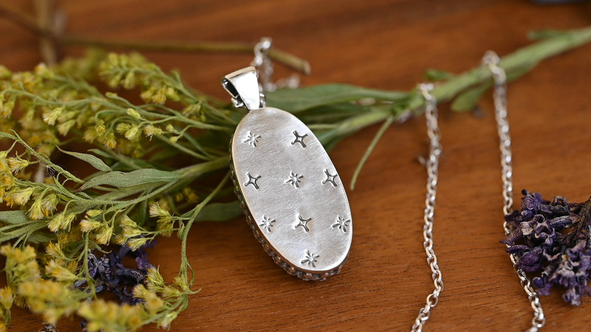 Labradorite aurora necklace