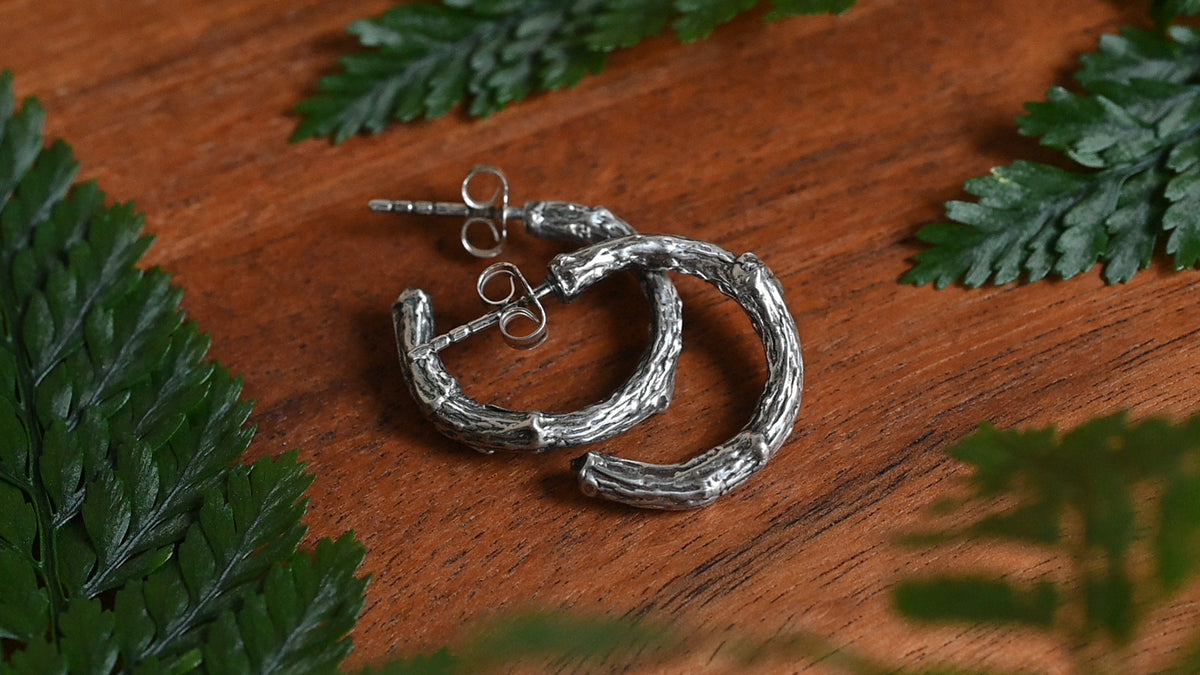 Twig hoops