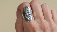 Blackberry leaf ring
