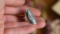 Blackberry leaf ring