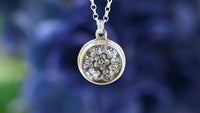 Forget-me-not necklace