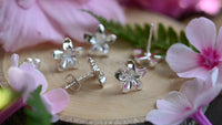 Plumeria studs