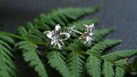 Plumeria studs