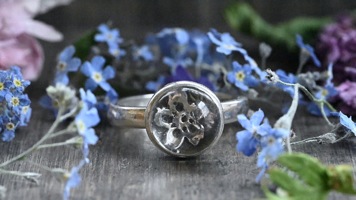 Forget-me-not ring
