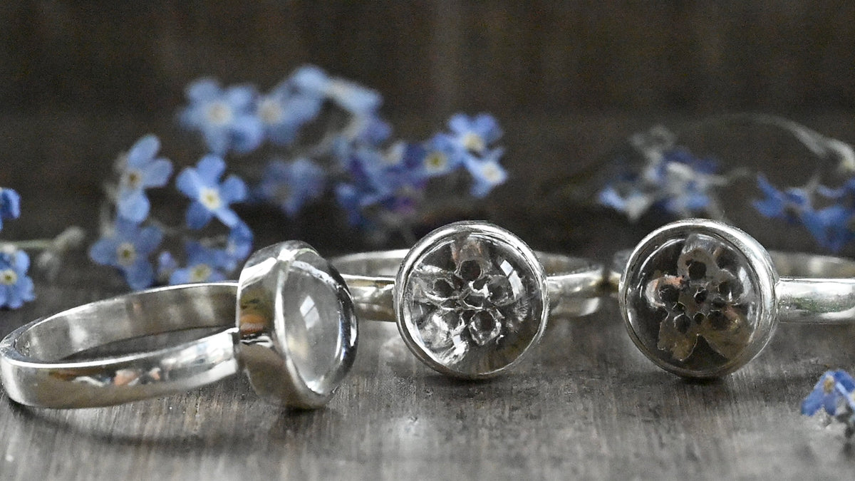Forget-me-not ring