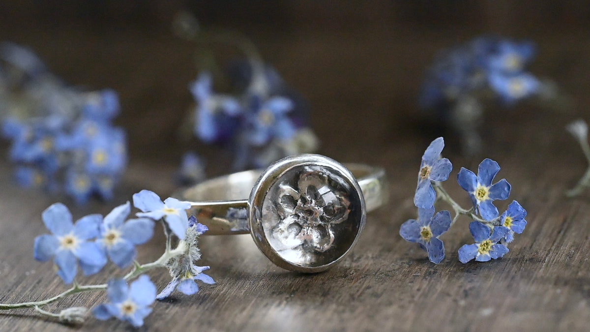 Forget-me-not ring