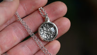 Forget-me-not necklace