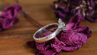 Pink sapphire ring