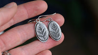 Poison Hemlock earrings