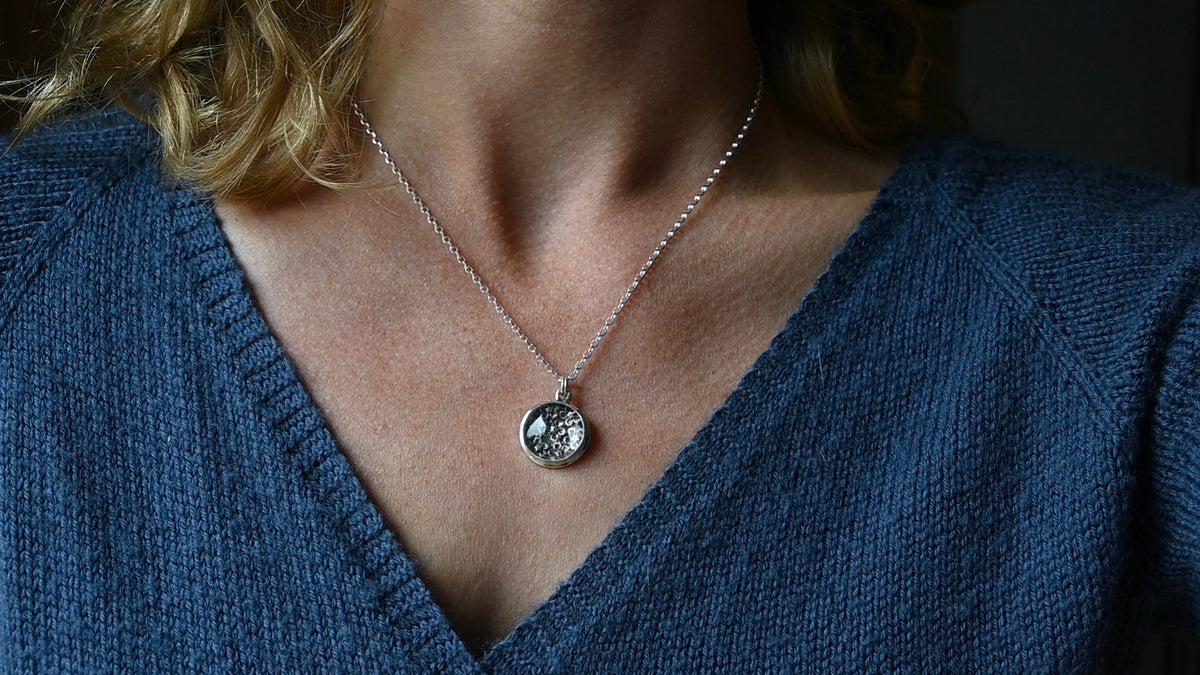 Forget-me-not necklace