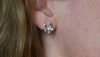 Plumeria studs