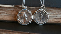 Crispina Augusta coin pendant