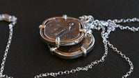Crispina Augusta coin pendant