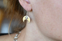 Lunula earrings
