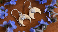 Lunula earrings