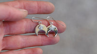 Lunula earrings