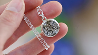 Forget-me-not necklace