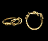Gold Heracles knot ring